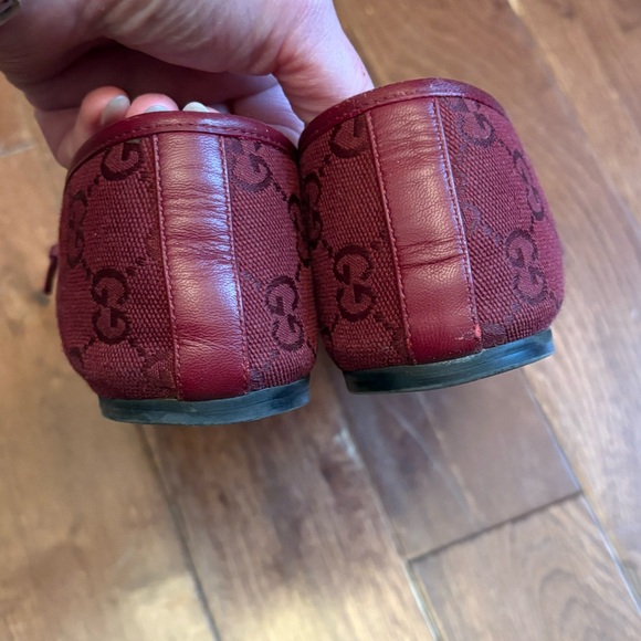 Authentic Gucci Signature Ballet Flats